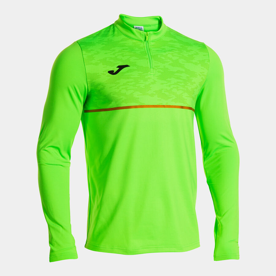 RECORD III SWEATSHIRT FLUOR GREEN