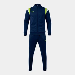 TERRA TRACKSUIT DARK NAVY LIME